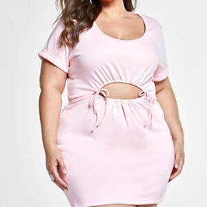 #11❤️ New Fashion to Figure Savannah Knit Dress with Cutout Detail